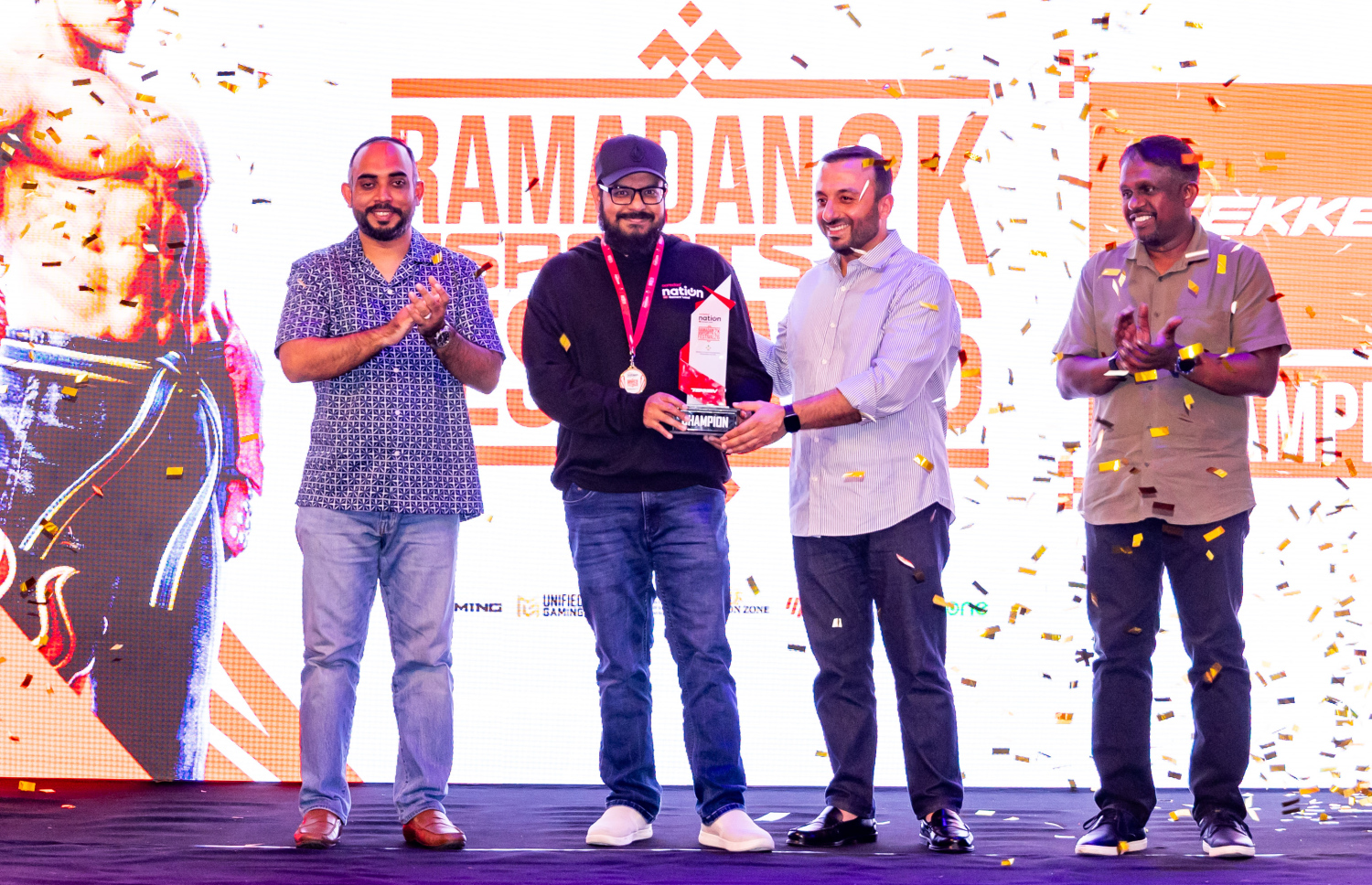 ގޭމިން ފެސްޓިވަލުން ޗެމްޕިއަންކަން ހޯދި ގޭމަރެއް.