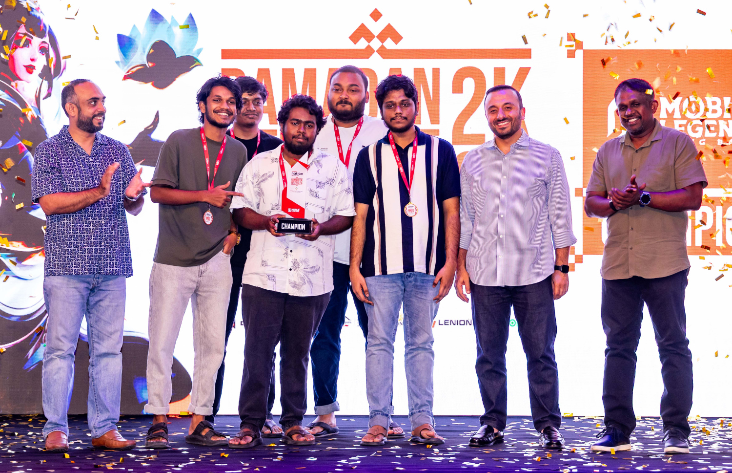 ގޭމިން ފެސްޓިވަލުން ވަނަތައް ހޯދި ފަރާތްތައް.