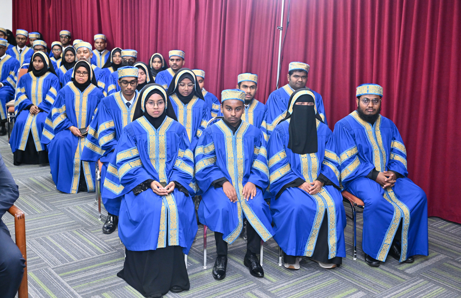 އިސްލާމީ މަރުކަޒުގައި ބޭއްވި ހާފިޒުން ދަސްވެނިވި ރަސްމިއްޔާތު --- ފޮޓޯ/ރައީސް އޮފީސް