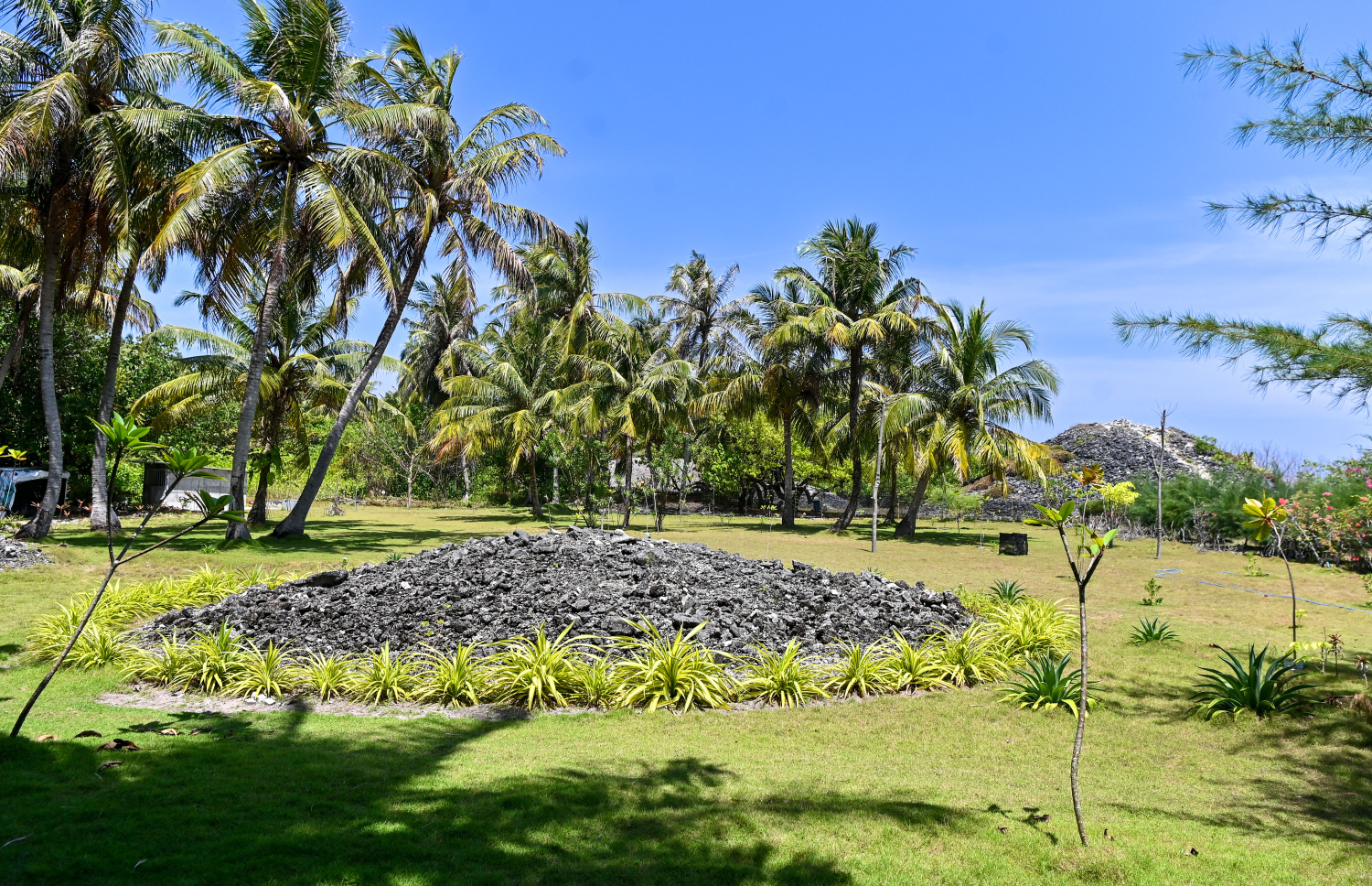 އިސްދޫ ހަވިއްތަ ސަރަހައްދުގައި ހުރި ގާފުންޏެއް. މިއީ 900 އަހަރަށް ވުރެ ގިނަ ދުވަސްވީ އާސާރުތަކެއް ކަމަށް ބެލެވޭ. ފޮޓޯ: ފަޔާޒް މޫސާ/މިހާރު