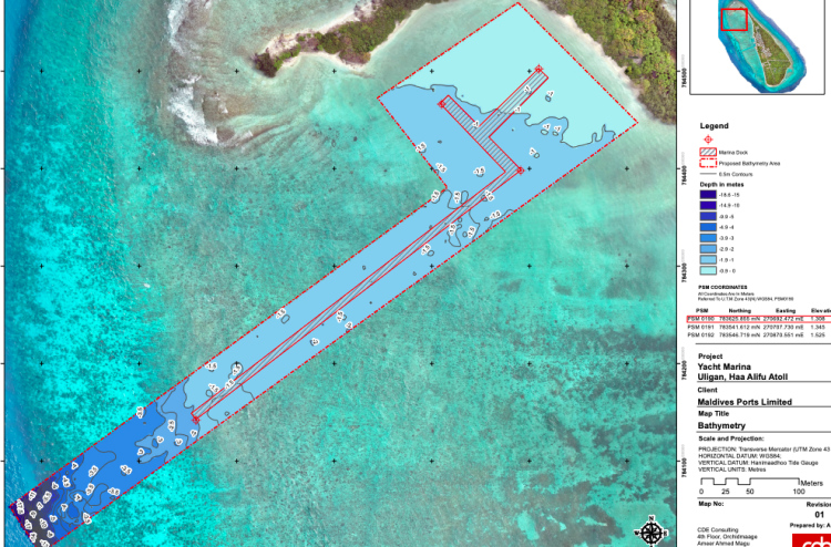 Uligamu Yacht Marina tharahgee kuraane bayaku hoadhan iulaan koffi