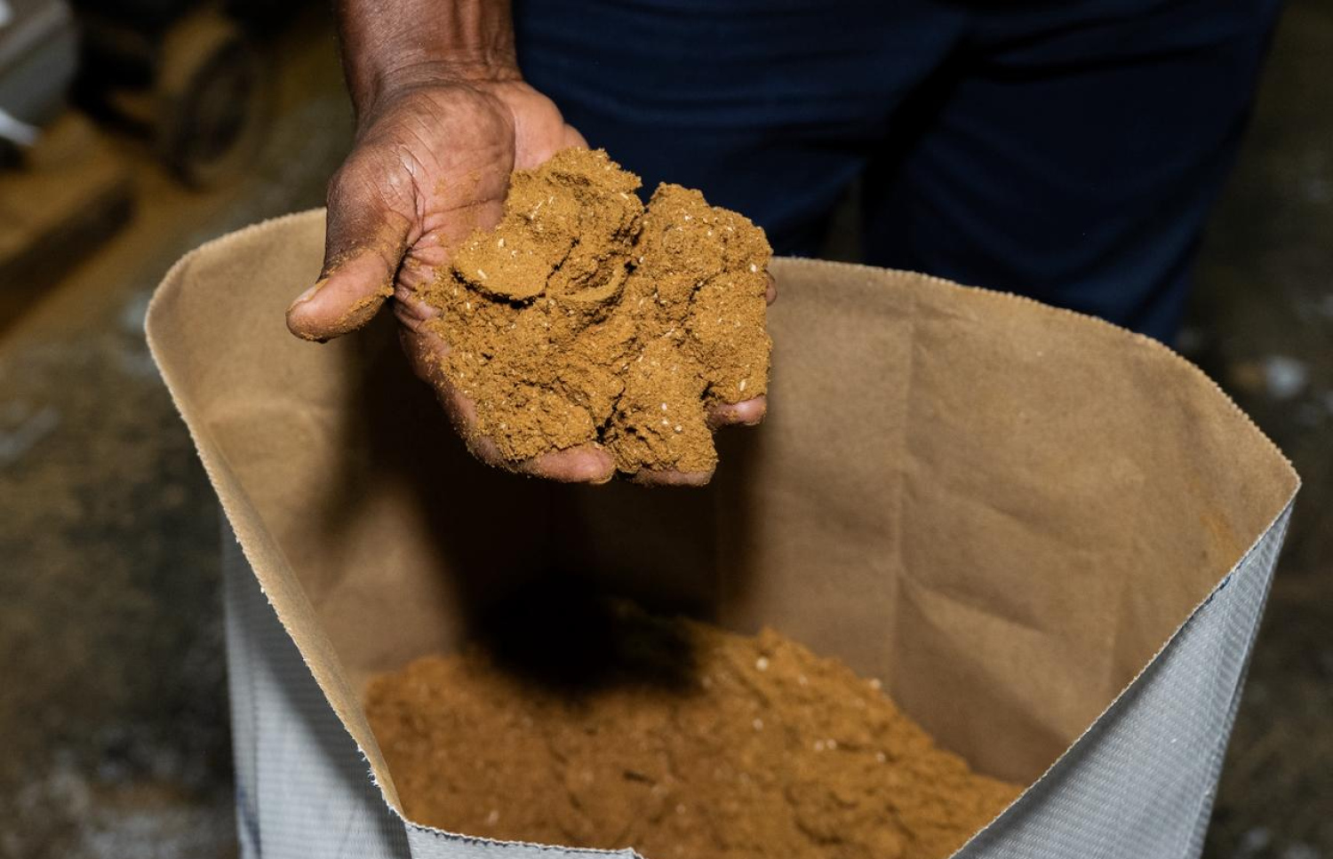 ފެލިވަރުގެ މަސް ކާރުހާނާ އަށް ނުނަގާ މަހުގެ ބާވަތްތަކުން ތައްޔާރު ކޮށްފައިވާ އުފެއްދުން ދައްކާލަނީ.---ފޮޓޯ: ނިޝާން އަލީ| މިހާރު