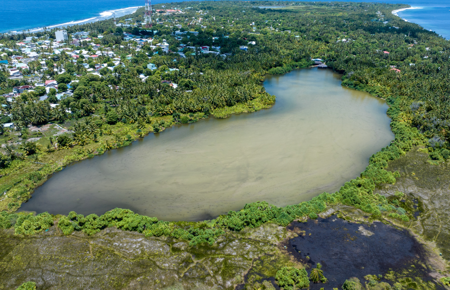 ފުވައްމުލަކު ބަންޑާރަކިޅި: މިއީ ރާއްޖޭގެ އެންމެ ބޮޑު ކިޅި.-- ފޮޓޯ: ނިޝާން އަލީ | މިހާރު