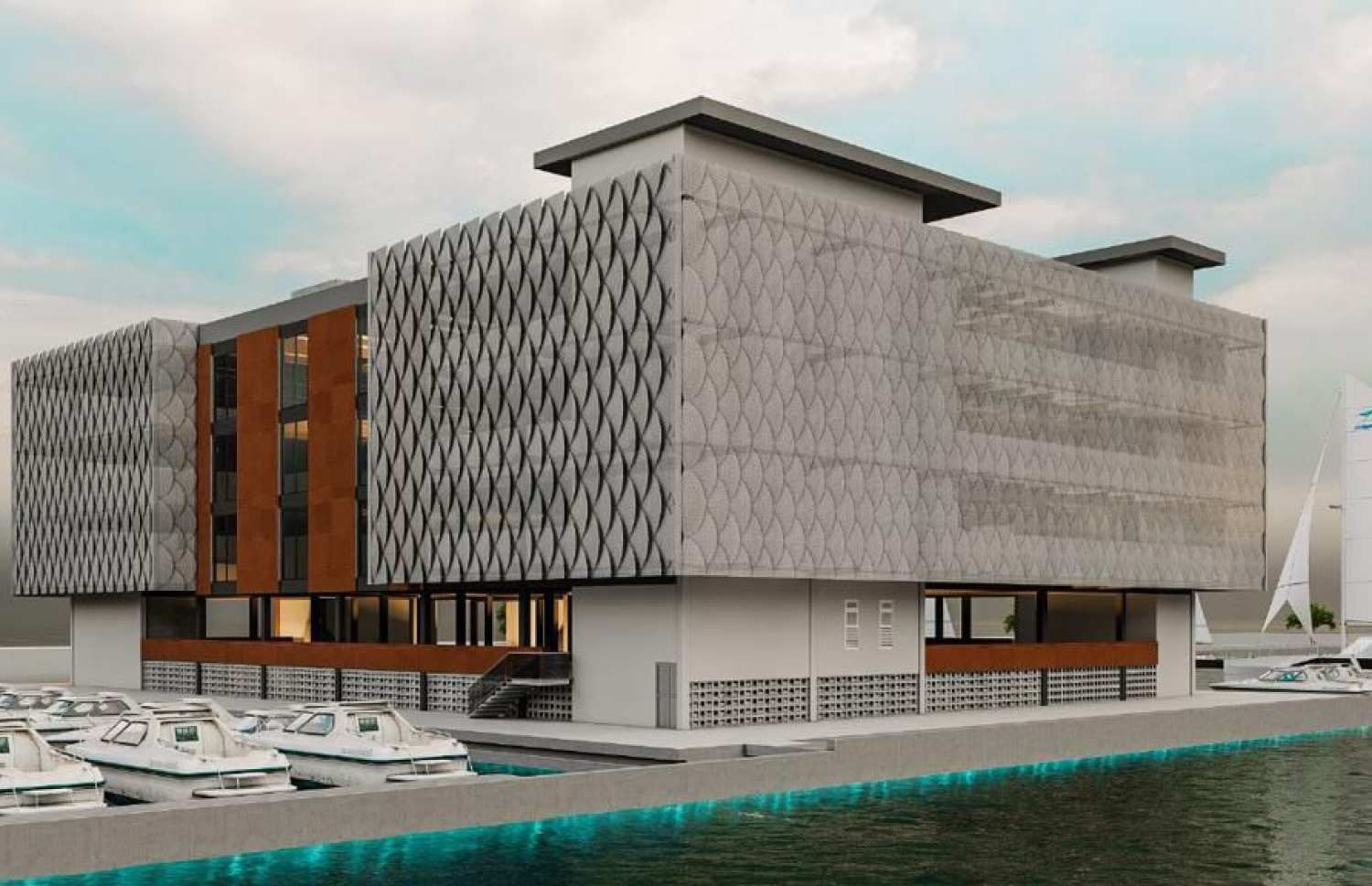 އާ މާރުކޭޓުގެ ޑިޒައިން ފެންނަ ނަމޫނާ ކުރެހުންތަކެއް.-- ފޮޓޯ: ކޮންސްޓްރަކްޝަން މިނިސްޓްރީ