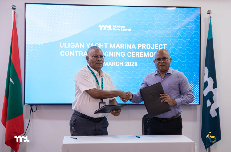 Uligamugai yacht marina eh alhan havaalu koffi