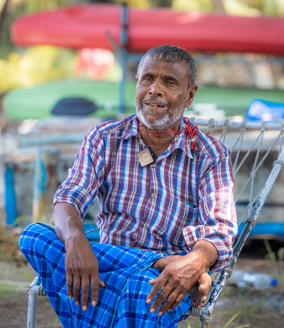 ބުޝްރީބެ މިދިޔަ ހަފުތާގައި "މިހާރު" ގެ ނޫސްވެރިންނާ ވާހަކަ ދައްކަނީ.---ފޮޓޯ: ނިޝާން އަލީ| މިހާރު