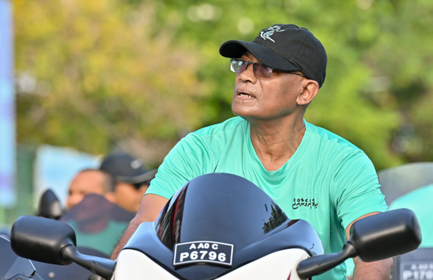 ލޯކަލް އިންތިހާބުގެ ކެމްޕެއިނާ ގުޅުވައިގެން ޕީއެންސީން އެންމެ ފަހުން މާލޭގައި ބޭއްވި ސައިކަލް ބުރުގައި މޫސާ ޖަލީލް ބައިވެރިވެވަޑައިގަންނަވަނީ.