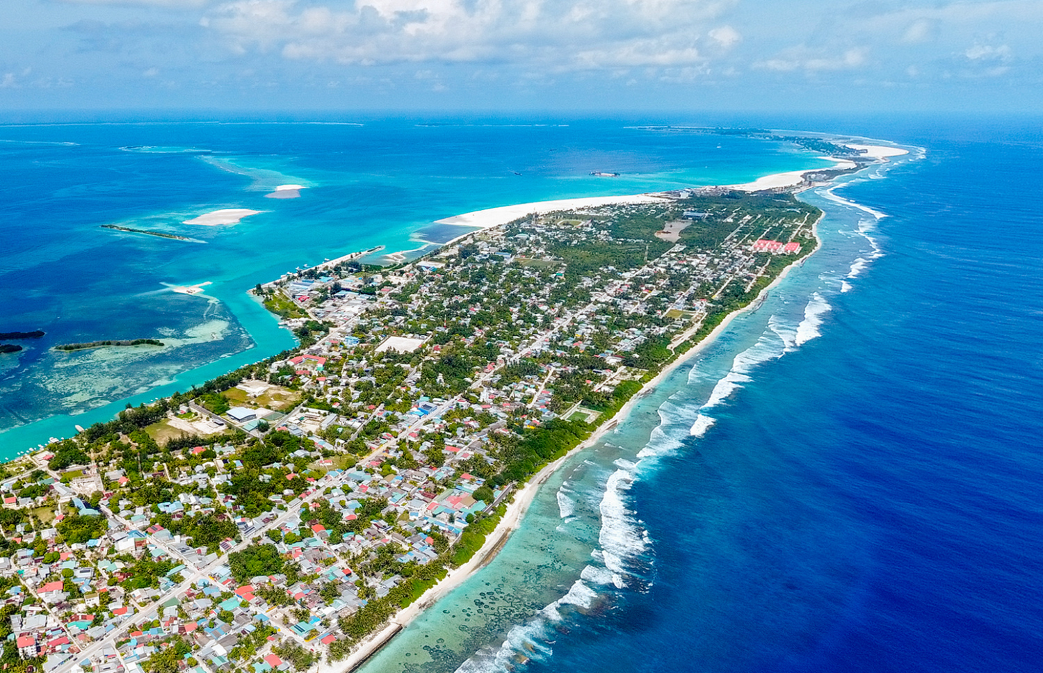 ހިތަދޫ މަތިން ނަގާފައިވާ ފޮޓޯއެއް.