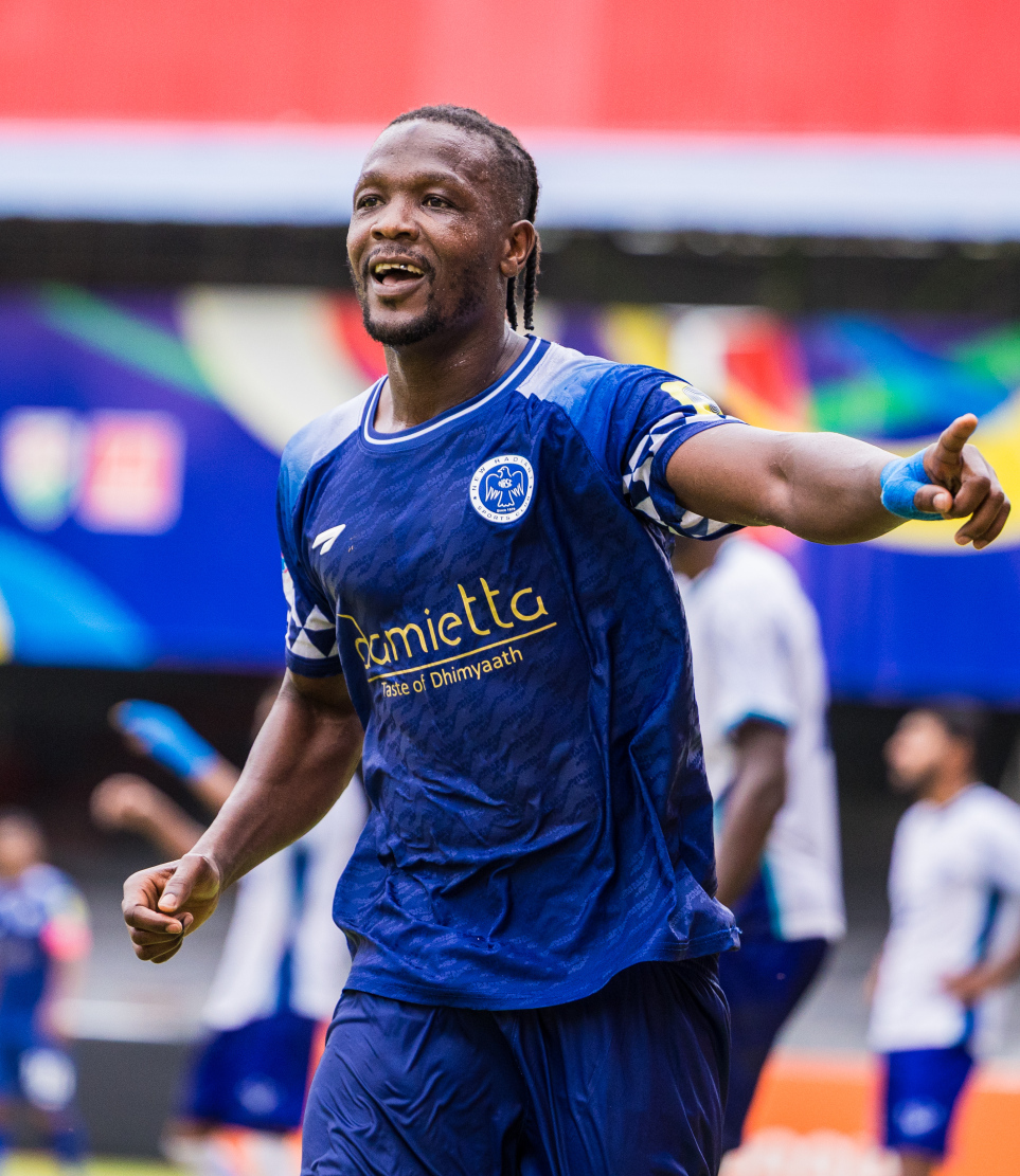 ގެރޯ ވަނީ މިއަދުގެ މެޗުގައި ދެ ގޯލު ޖަހައިފަ.-- ފޮޓޯ: ސިޑިބަރި