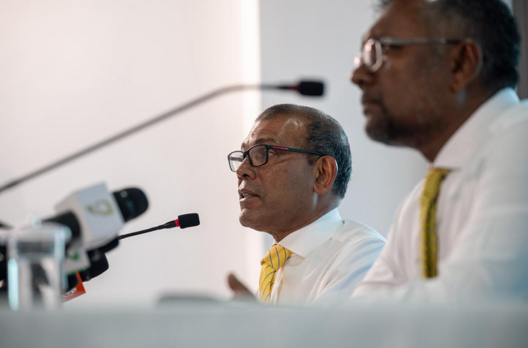 MDP ge chair person kamah Nasheed, verikamah Fayyaz