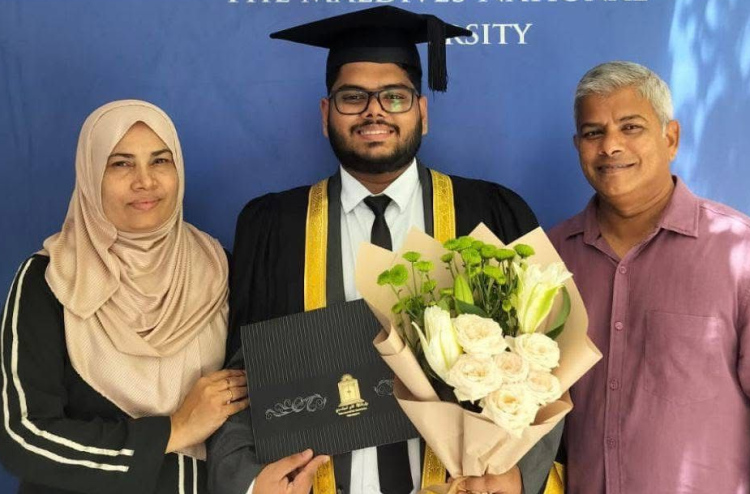 Rahil: first hearing impaired MNU graduate