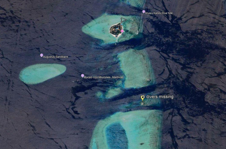 MNDF ge furathama search gai tourist in nufenunu, dhevana dive akah thayyaaru vanee