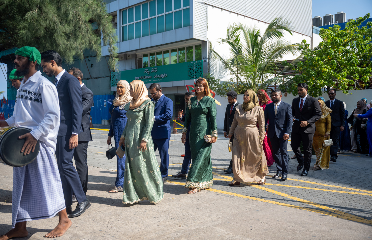 ސޯޝަލް ސެންޓަރުގައި ބޭއްވި ހުވާ ކުރުމުގެ ރަސްމިއްތާއް ކައުންސިލަރުން ވަންނަނީ-- ފޮޓޯ: ނިޝާން އަލީ | މިހާރު