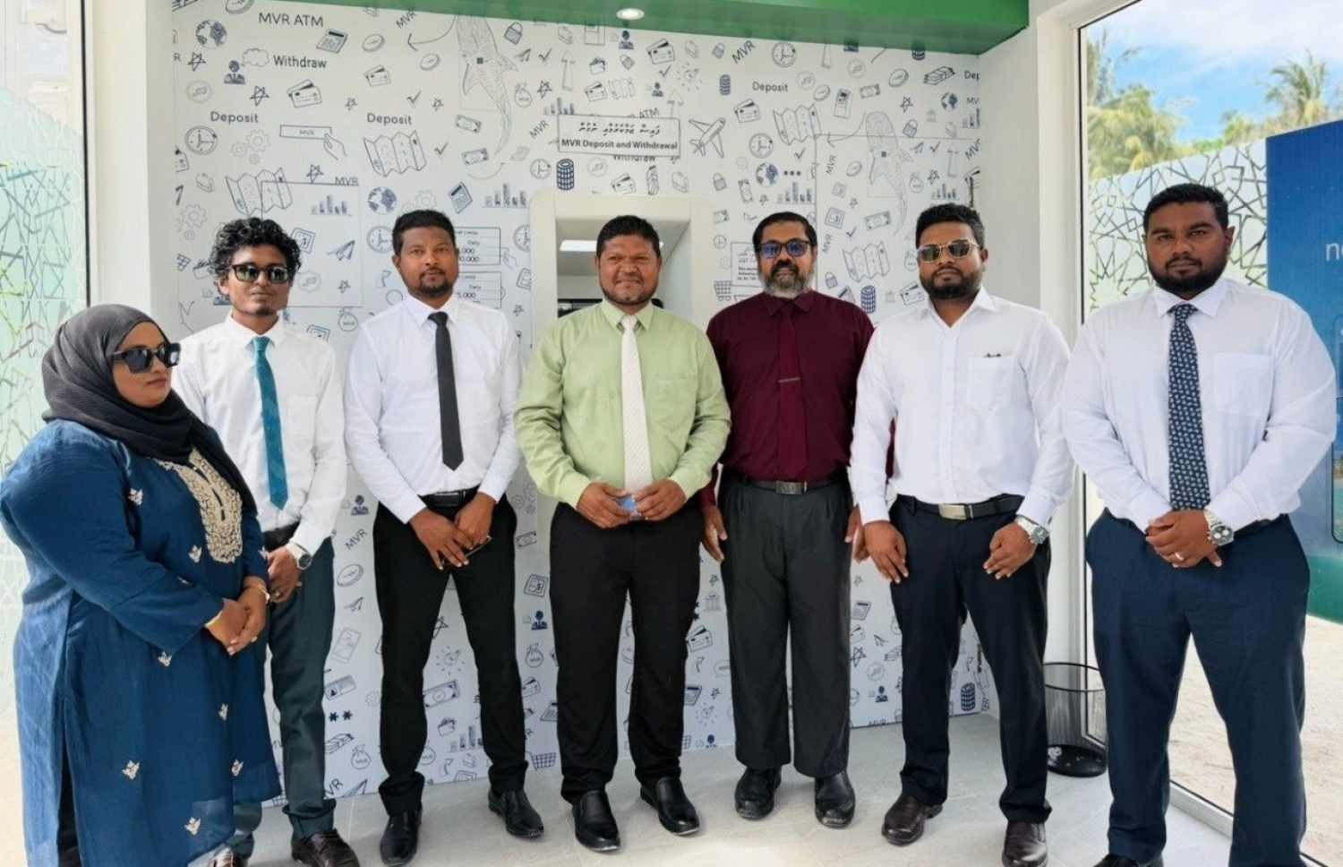 އެމްއައިީޢިން ލ. ކަލައިދޫގައި ހުޅުވި އޭޓީއެމްގެ ރަސްމިއްޔާތުގައި އެމްއައިބީއާ ރަށުގެ އިސްވެރިން.