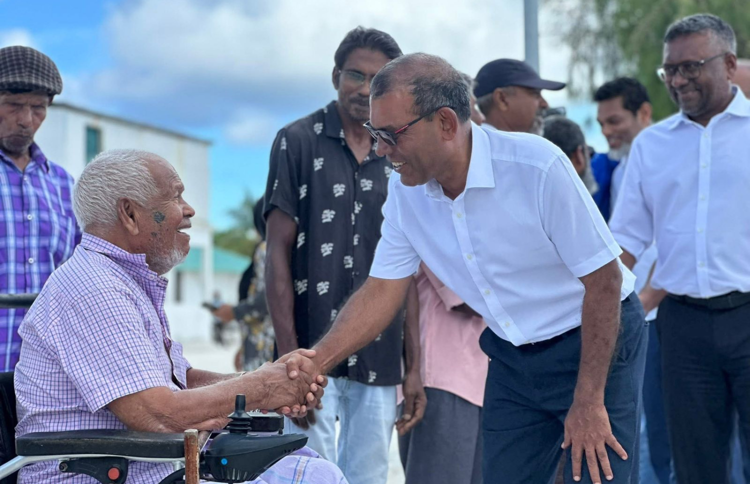 ނަޝީދު މިއަދު ފަރެސްމާތޮޑާއަށް ވަޑައިގަތުމުން މަރުހަބާ ދަންނަވަނީ