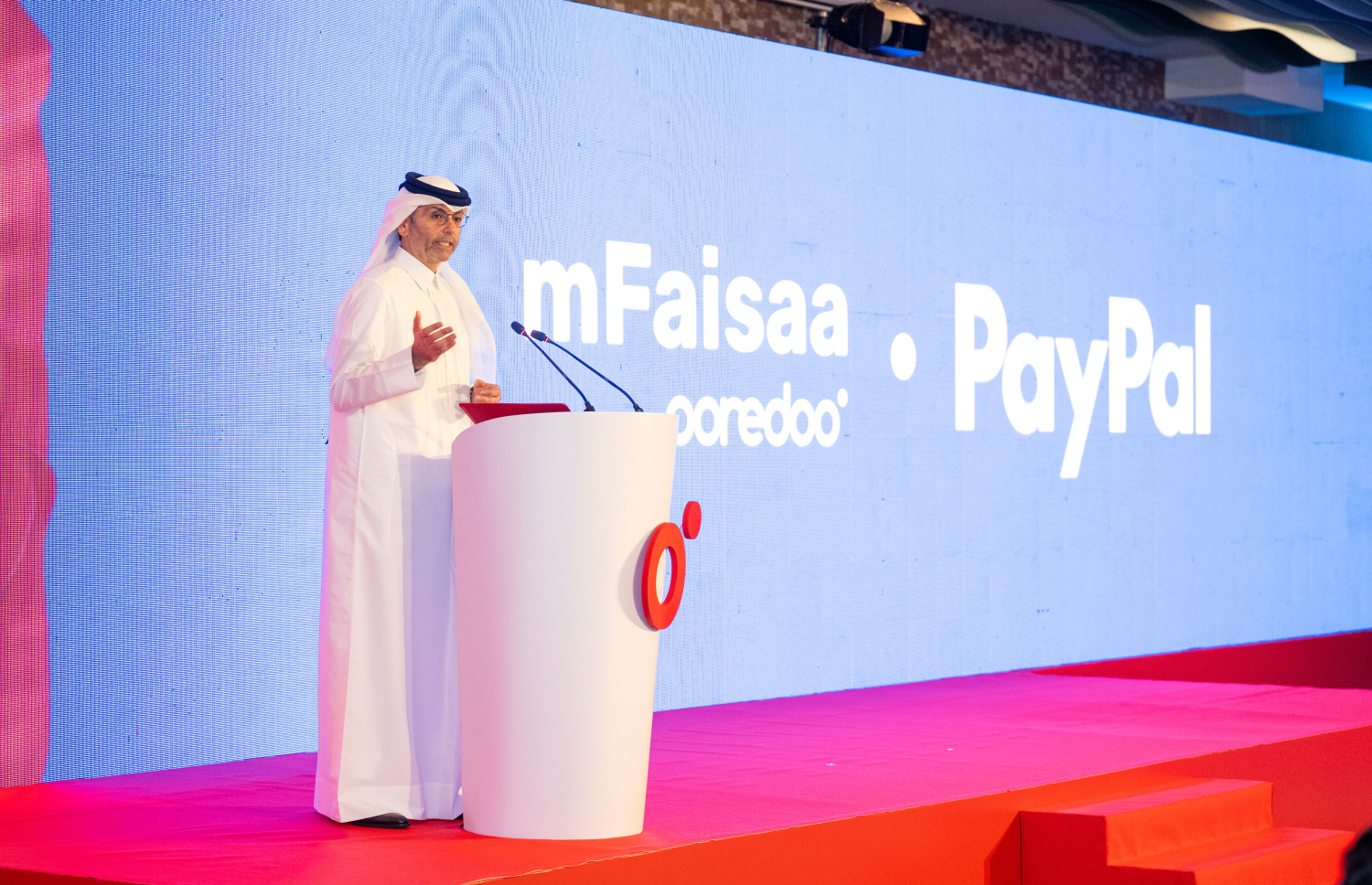 އުރީދޫ ގްރޫޕުގެ ރީޖަނަލް ސީއީއޯ އަލް ނައިމާ ވާހަކަ ދައްކަވަނީ --- މިހާރު ފޮޓޯ/ނިޝާން އަލީ