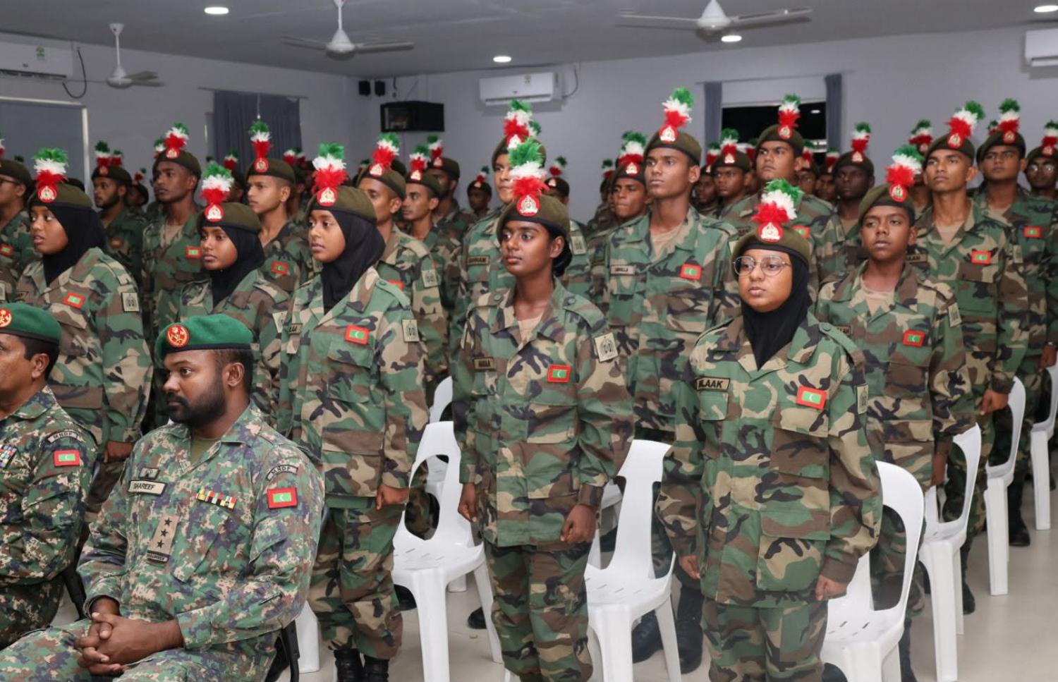 ވަތަނީ ހިދުމަތުގެ ދަރިވަރުންގެ ފަންނީ ތަމްރީނު ކޯސް ފެށުން.