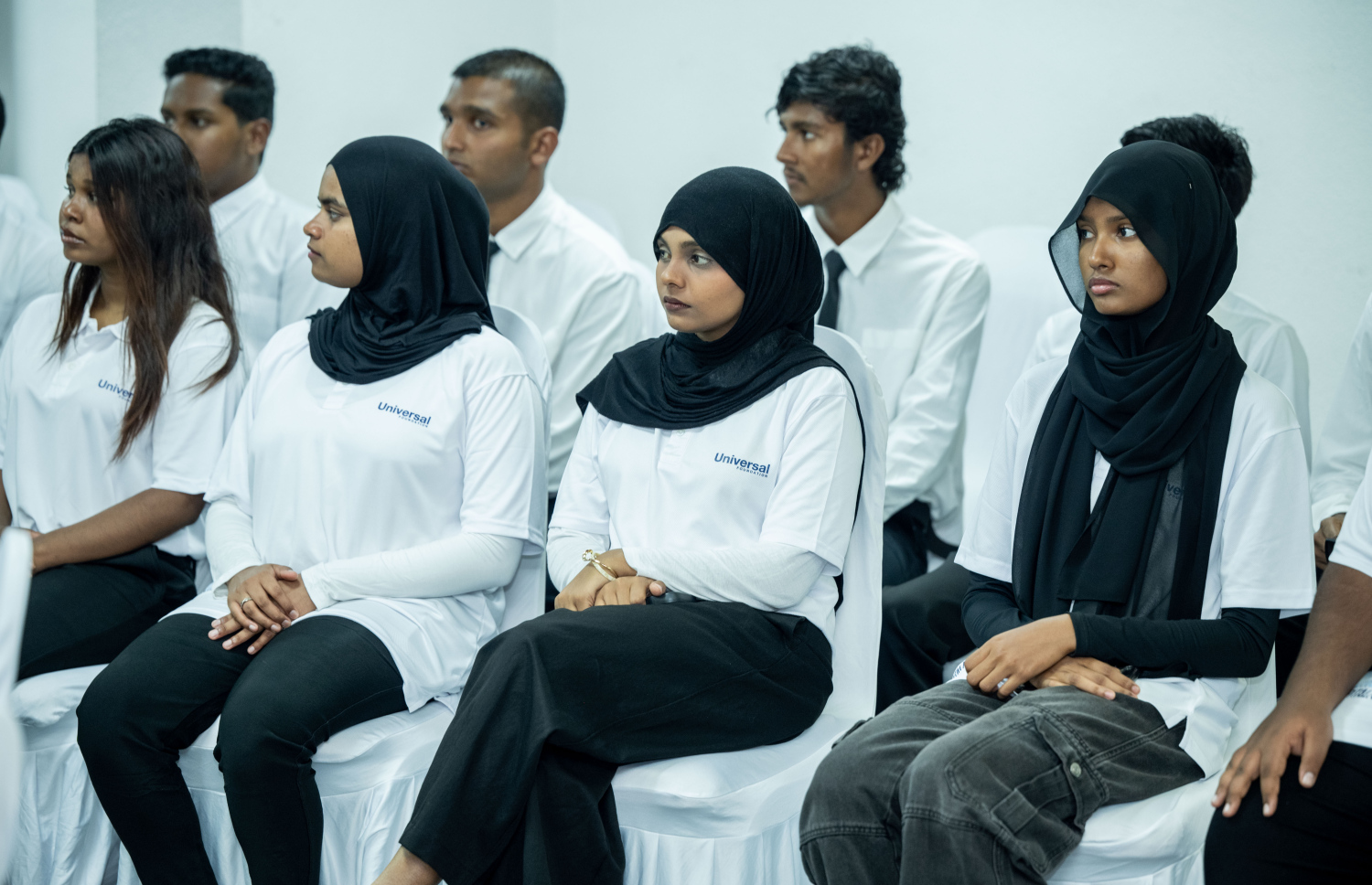 "ޑިސްކަވާ ހޮސްޕިޓާލިޓީ" ޕްރޮގްރާމްގެ ބައެއް ބައިވެރިން --- ފޮޓޯ: ނިޝާން އަލީ | މިހާރު