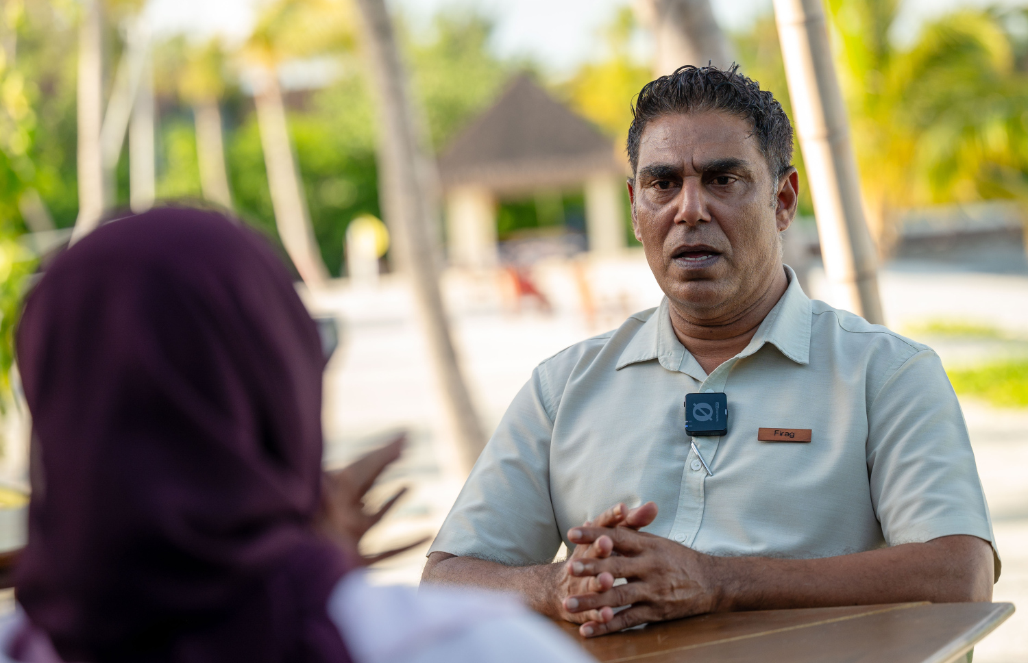 ފިރާގުއާ "މިހާރު" އަށް ދެއްވި އިންޓަވިއުގެ ތެރެއިން. ޓޫރިޒަމް ދާއިރާގައި 28 އަހަރު އޭނާ ވަނީ ހޭދަކޮށްފައި -- ފޮޓޯ: ފަޔާޒް މޫސާ / މިހާރު