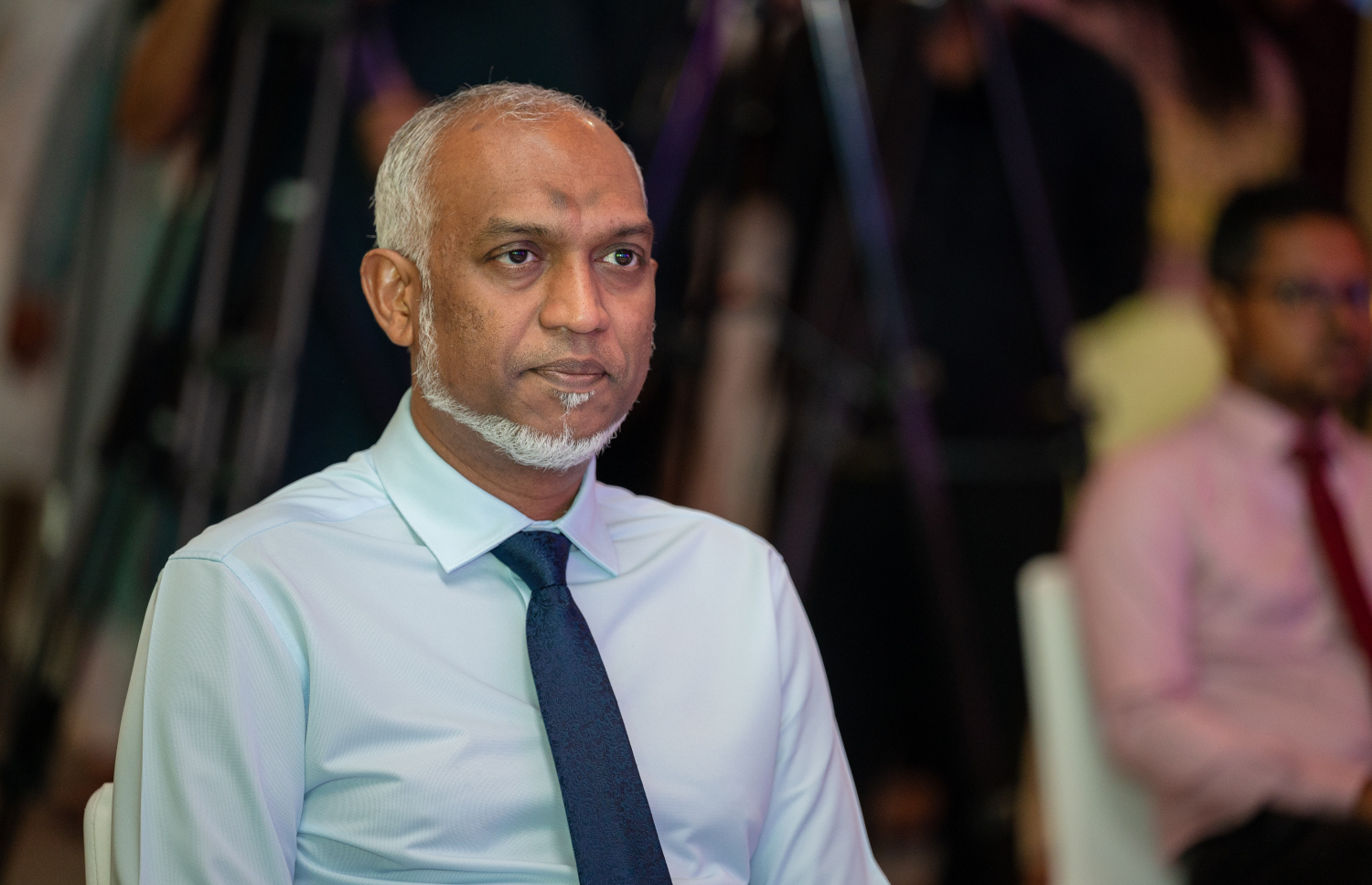 ޔޫތް އޮންޓްރަޕްރަނާޝިޕް އެކްސްޕޯ ފެށުމުގެ ރަސްމިއްޔާތުގައި ރައީސް ޑރ. މުހައްމަދު މުއިއްޒު ބައިވެރިވެ ވަޑައިގަންނަވަނީ --- މިހާރު ފޮޓޯ/ފަޔާޒު މޫސާ