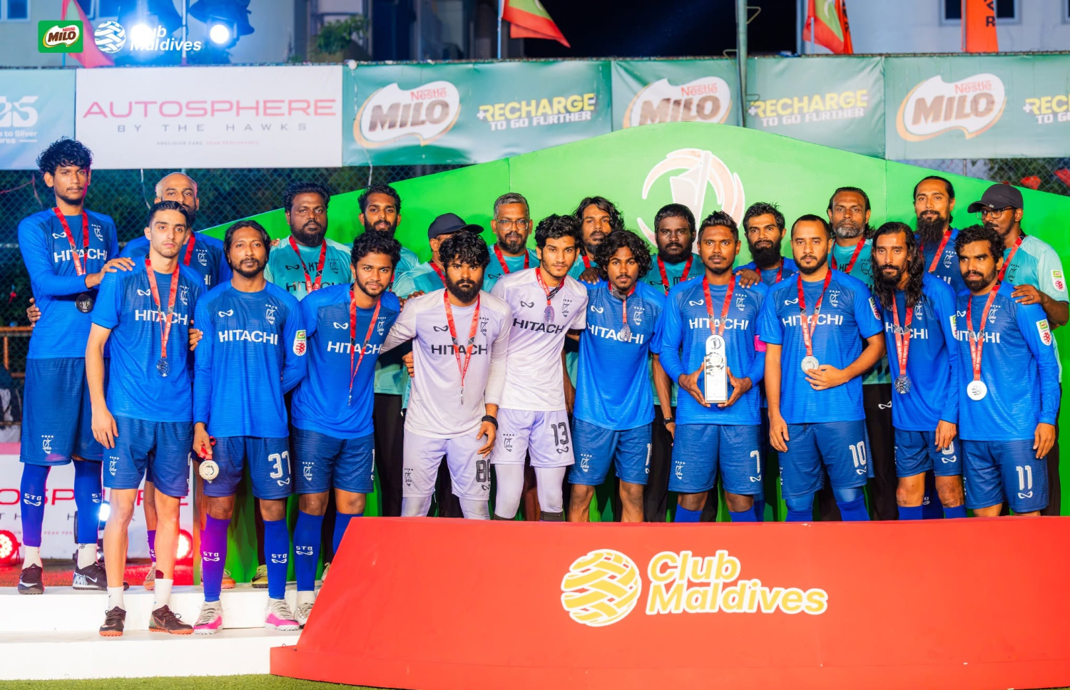މި އަހަރުގެ ރަނަރަޕް އެސްޓީއޯ.-- ފޮޓޯ: ކްލަބް މޯލްޑިވްސް / ފޮޓޯ މާސްޓާ / ވިޝާހު ޒަރީރު
