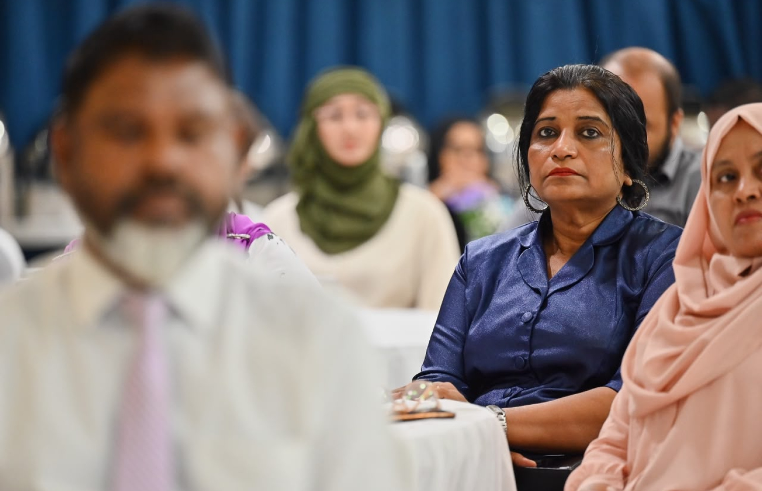 "މައި ކެރިއާ ޕޯޓަލް" އިފްތިތާހު ކުރުމަށް ބޭއްވި ރަސްމިއްޔާތުގެ ބައިވެރިން-- ފޮޓޯ: ފަޔާޒް މޫސާ / މިހާރު