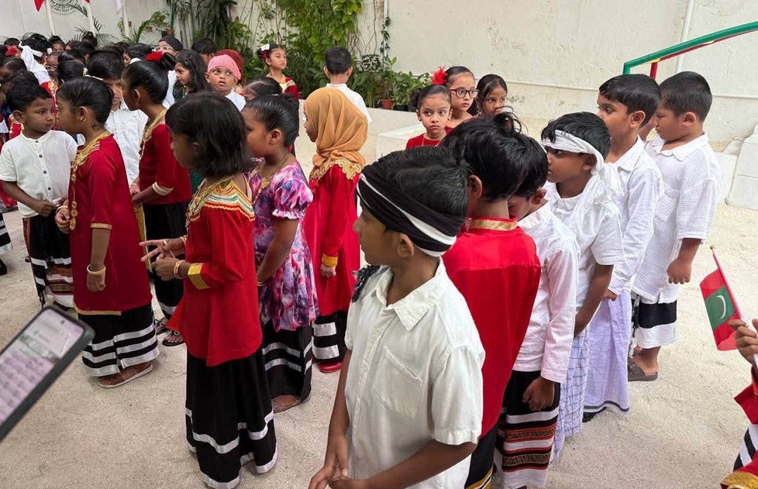 ފަލާޙު ޕްރީ ސްކޫލުގެ ދަރިވަރުންތަކެއް-- ފޮޓޯ:  ފަލާހް ޕްރީ ސްކޫލް
