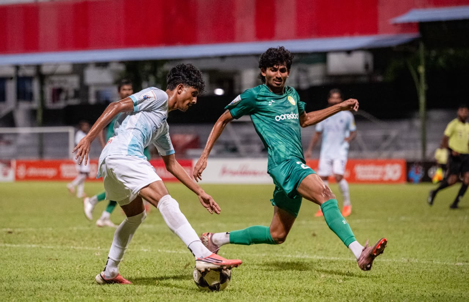 މާޒިޔާ އާއި ނިއު ކުޅުނު މެޗުގެތެރެއިން --- ފޮޓޯ: ފަޔާޒު މޫސާ