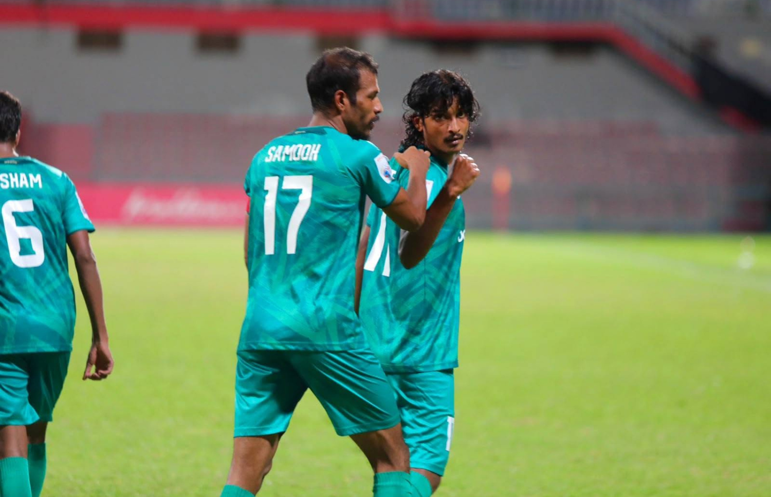 މާޒިޔާގެ ލޫތު އާއި ކެޕްޓަން ސަމޫހް އުފާފާޅުކުރަނީ --- ފޮޓޯ: މާޒިޔާ