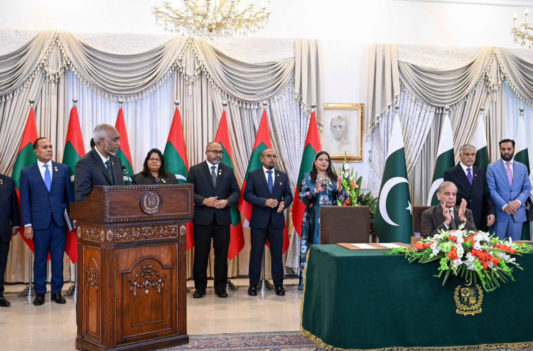 މި ފެށުނީ ރާއްޖެ-ޕާކިސްތާންގެ ގުޅުމުގެ އާ ބާބެއް: ރައީސް