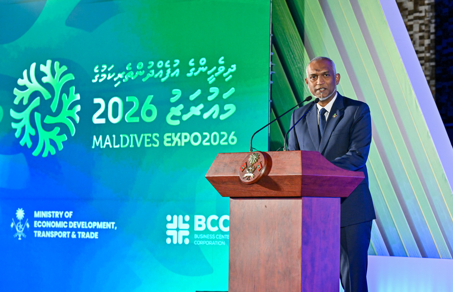 މިރޭގެ ޖަލްސާގައި ރައީސް ވާހަކަފުޅު ދައްކަވަނީ - ފޮޓޯ/ރައީސް އޮފީސް